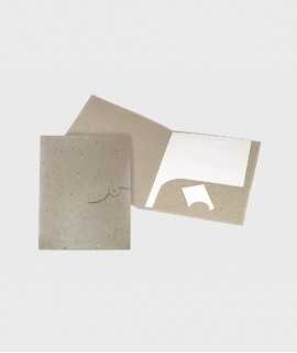 Dosier con cordel y bolsillo Eco