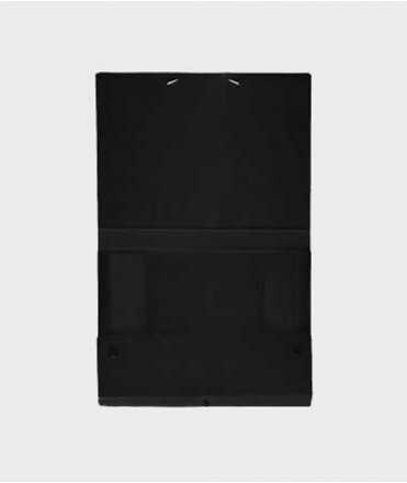 Carpeta de projectes, Negre. Mida A3, llom 12 cm.