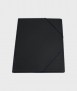 Folder with bag. Sheet size. Black
