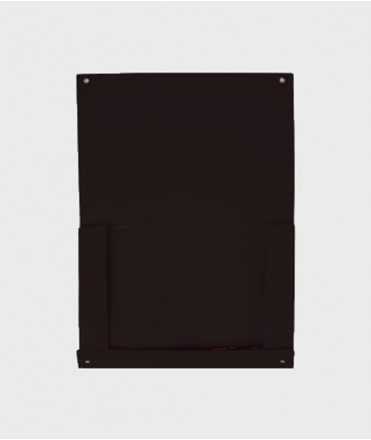 A3 black project folder, spine 5 cm.