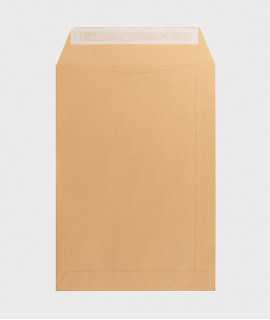 Self-adhesive bag Liderpapel, kraft paper. Dimensions: 229x324x30 mm.