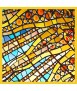 Mocador Palau de la Música, 45x45 cm. 
