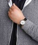 Mondaine SBB Classic watch, 36 mm. Vegan leather
