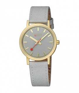 Mondaine SBB Classic Ip Gold watch, 36 mm.