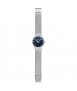Reloj Mondaine SBB Classic, 40 mm. Malla. Azul