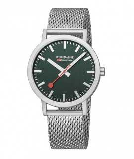 Rellotge Mondaine SBB Classic, 40 mm. Malla. Verd