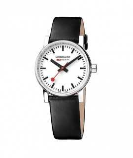 Mondaine SBB Evo2 watch, 30 mm. Black