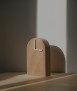 Nål Clock, Oak