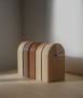 Nål Clock, Oak