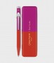 Bolígrafo Caran d'Ache 849 Paul Smith Edition 4, Rojo cálido y Rosa melrose