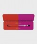 Bolígrafo Caran d'Ache 849 Paul Smith Edition 4, Rojo cálido y Rosa melrose