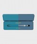 Bolígraf Caran d'Ache 849 Paul Smith Edition 4, Blau cian i Blau metàl·lic 