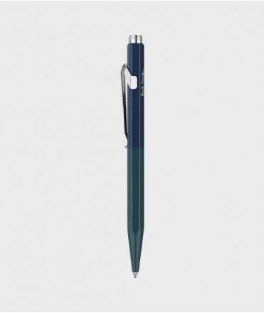 Bolígrafo Caran d'Ache 849 Paul Smith Edition 4, Verde racing y Azul marino