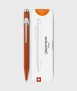 Bolígrafo Caran d'Ache 849 Colormat-X, Naranja