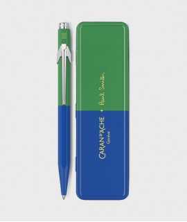 Bolígraf Caran d'Ache 849 Paul Smith Edition 4, Verd maragda i Blau cobalt 