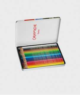 Lápices de colores Caran d'Ache Prismalo. 18 unidades
