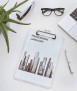 Carpeta con pinza WOW, A4.