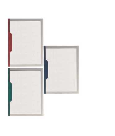 Dossier amb fastener. Mida: 23x31,5 cm. Color negre