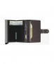 Tarjetero Secrid Miniwallet Original, Marrón oscuro