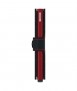 Targeter Secrid Miniwallet Matte, Negre i vermell 