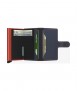 Targeter Secrid Miniwallet Matte, Blau fosc i taronja 