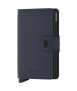 Matte Miniwallet Secrid Card, Dark Blue