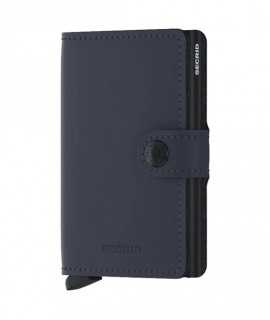 Matte Miniwallet Secrid Card, Dark Blue