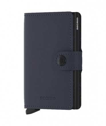 Tarjetero Secrid Miniwallet Matte, Azul oscuro