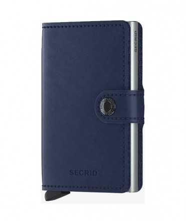 Tarjetero Secrid Miniwallet Original, Azul marino