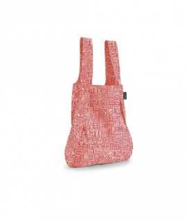 Hello World Notabag bag, Pink and red