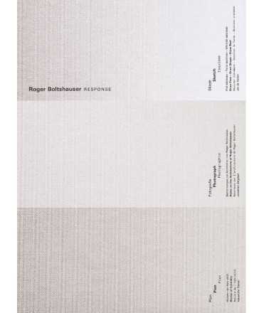 Roger Boltshauser:Response