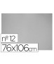 Carton gris nº 12 76x106 cm hoja