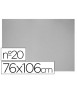 Carton gris nº 20 75x105 cm hoja