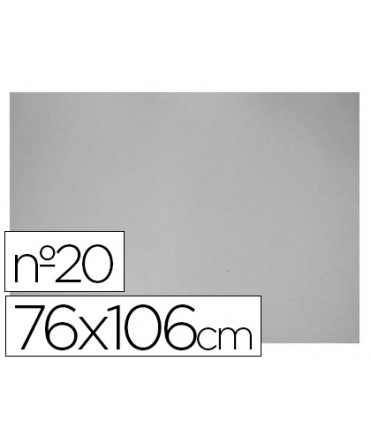 Carton gris nº 20 75x105 cm hoja