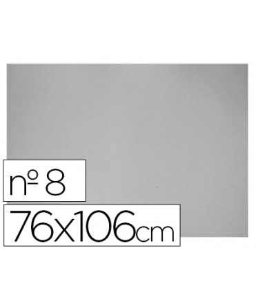 Carton gris nº 8 75x105 cm hoja