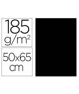 Black cardboard 50x65 cm 185 gr