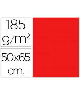 Red cardboard 50x65 cm 185 gr