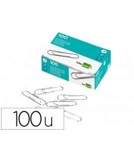 Clips liderpapel nº3 polished 43 mm box of 100 units