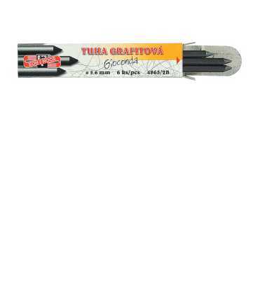 Mines grafit, 5,6 mm duresa 2b