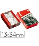 Etiquetas colgantes apli 386 13x34 mm caja de 1000 unidades
