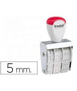 Fechador trodat con banda incluida dia-mes-año 5 mm