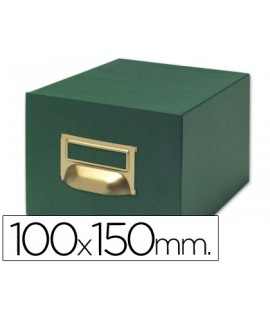 Fichero fichas tela verde 1000 fichas n.3 tamaño 100x150 mm