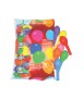 Balloon 100% Biodegradable Latex Bag 100 Assorted Colors