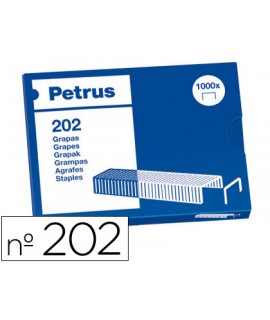 Staples petrus bambina nº 202 box of 1000 units