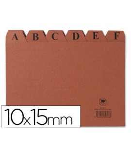 Indice fichero liderpapel carton nº3 100x150 mm