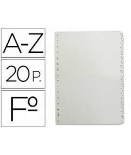 Multifin Alphabet Separator 3005 Plastic Natural Folio