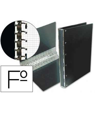 Carpeta multifin fibra 3005-g 16 anillas 40 mm folio