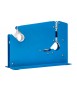 Maquina cierra bolsa q-connect metalica pintada color azul