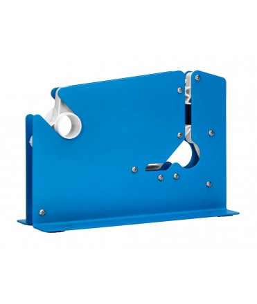 Maquina cierra bolsa q-connect metalica pintada color azul