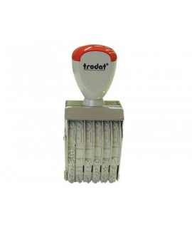 Numerador trodat manual con 6 bandas 5 mm
